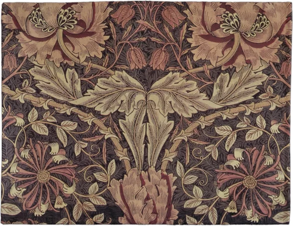 Podkładka na stół Tkanina z wiciokrzewem William Morris