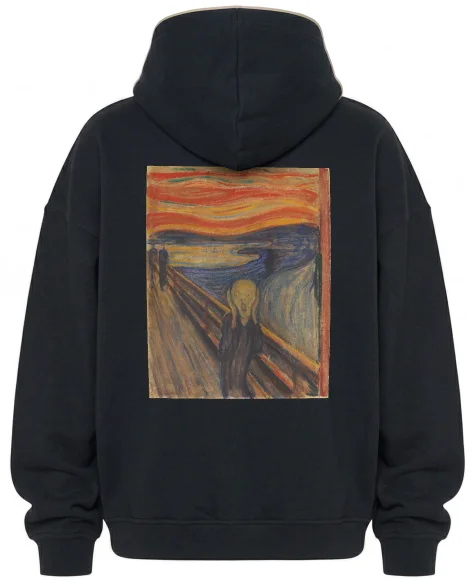 Bluza oversize Krzyk Edvard Munch