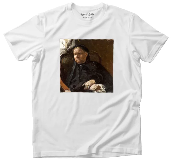 Koszulka z naszywką Portret matki artysty Jacek Malczewski