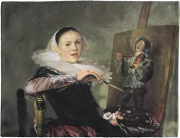 Podkładka na stół Autoportret Judith Leyster