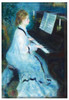 Magnes Kobieta przy fortepianie Pierre-Auguste Renoir