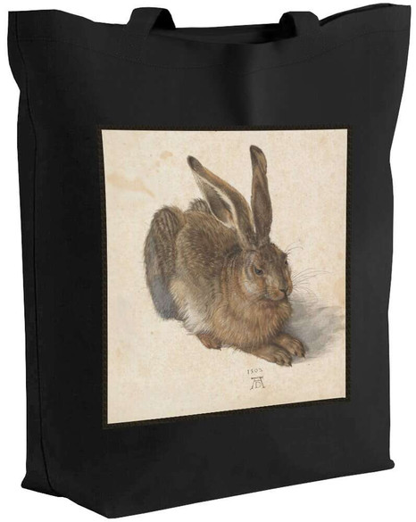 Torba z naszywką Młody zając Albrecht Dürer