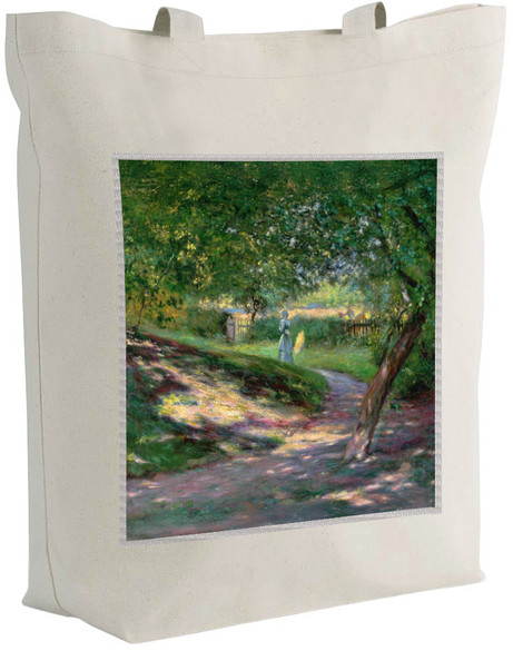 Torba z naszywką W ogrodzie Władysław Podkowiński