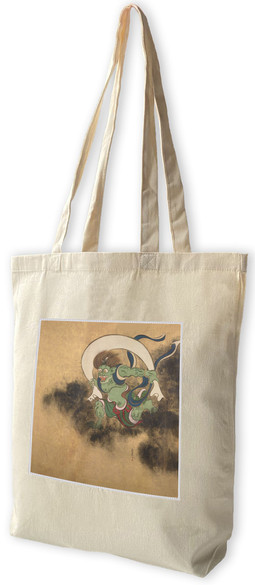 Torba z naszywką Bóg Wiatru Ogata Korin