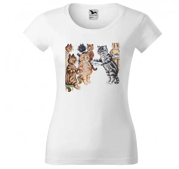 Bluzka damska Herbata dla kota Louis Wain