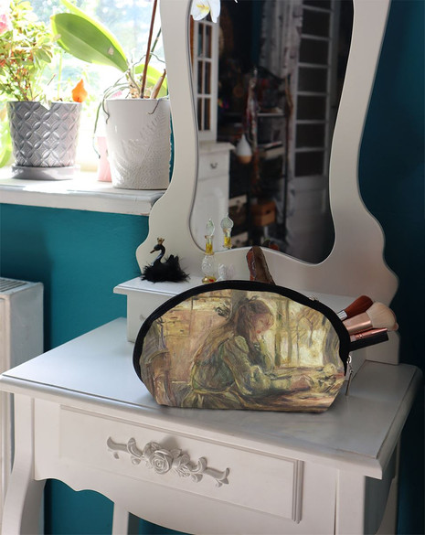 Kosmetyczka Julia przy stole Berthe Morisot