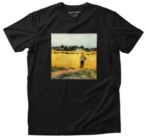 Koszulka z naszywką W pszenicy Berthe Morisot