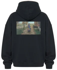 Bluza oversize Kwietna dziewczyna w Holandii George Hitchcock