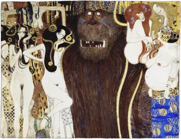 Podkładka na stół Fryz Beethovena Gustav Klimt
