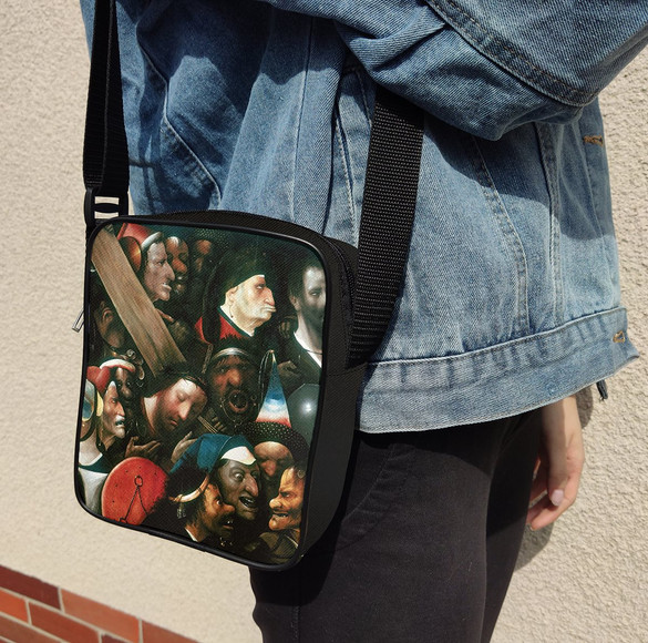 Torba listonoszka Chrystus dźwigający krzyż Hieronim Bosch