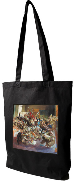 Torba z naszywką Melancholia Jacek Malczewski