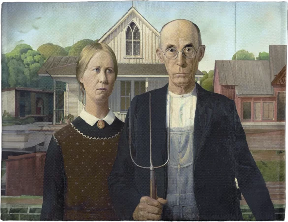 Podkładka na stół American Gothic Grant Wood
