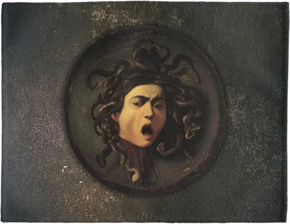 Podkładka na stół Głowa meduzy Caravaggio