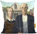 Poduszka American Gothic Grant Wood