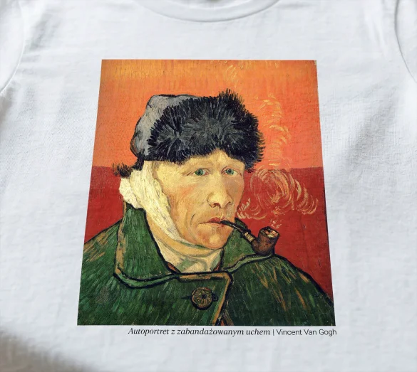 Bluzka damska Autoportret z zabandażowanym uchem Vincent Van Gogh