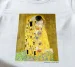 Koszulka z nadrukiem Pocałunek Gustav Klimt