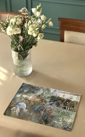 Podkładka na stół Kobieta w ogrodzie Berthe Morisot