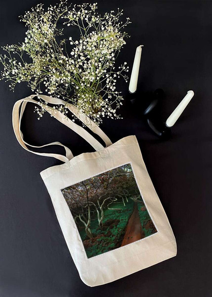 Torba z naszywką Stare jabłonie Ferdynand Ruszczyc