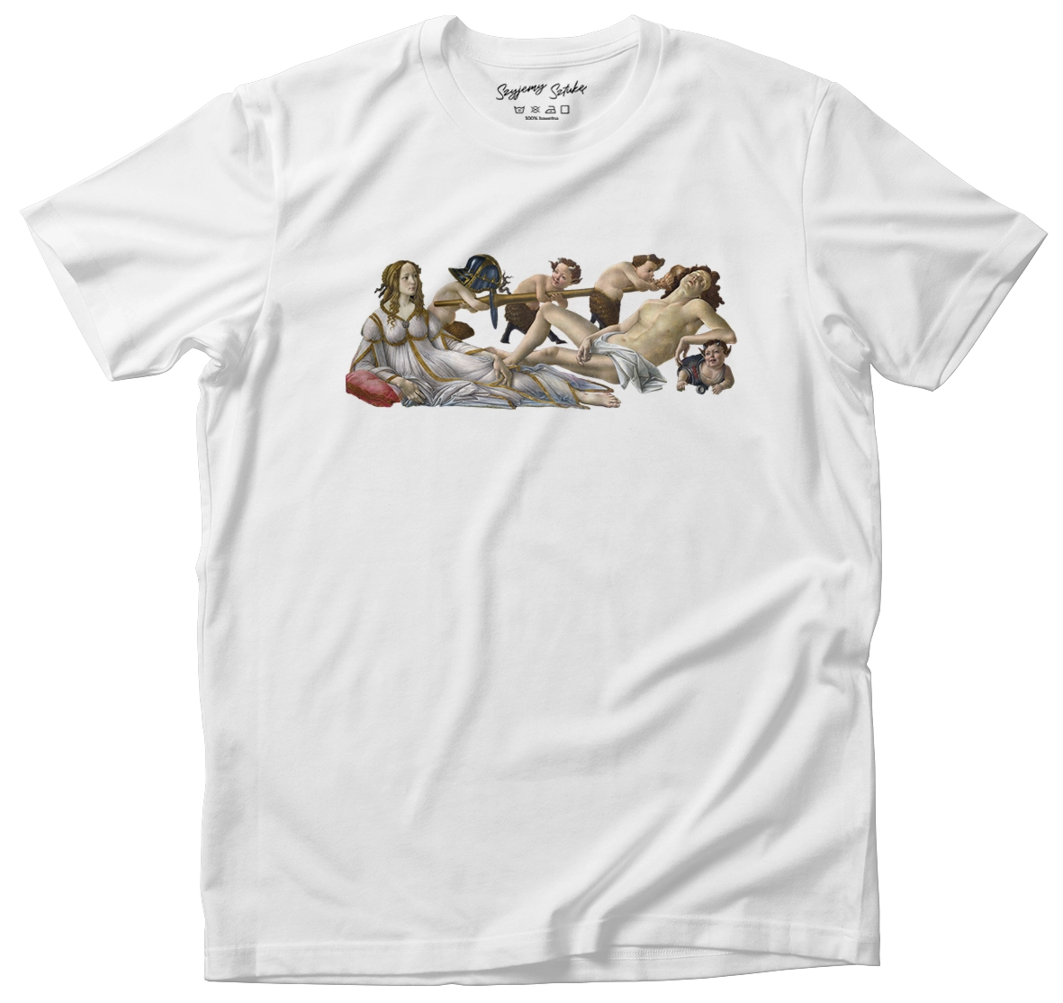 Koszulka ze sztuką Szyjemy Sztukę