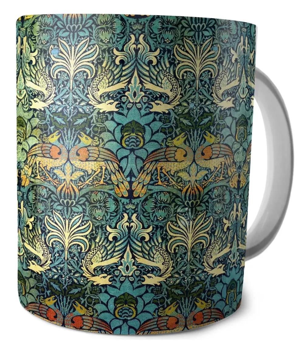 Kubek Paw i smok William Morris