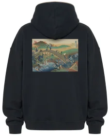 Bluza oversize Ariwara no Narihira Katsushika Hokusai