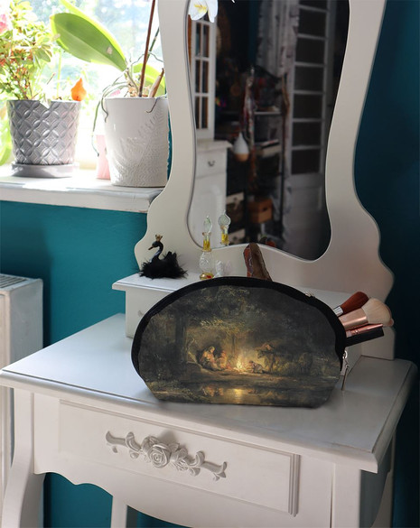 Kosmetyczka Krajobraz z odpoczynkiem podczas Ucieczki do Egiptu Rembrandt