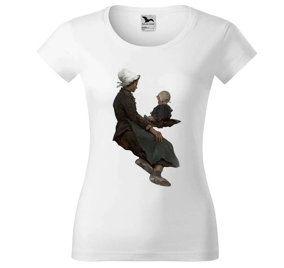 Bluzka damska Nad morzem Anna Bilińska-Bohdanowiczowa