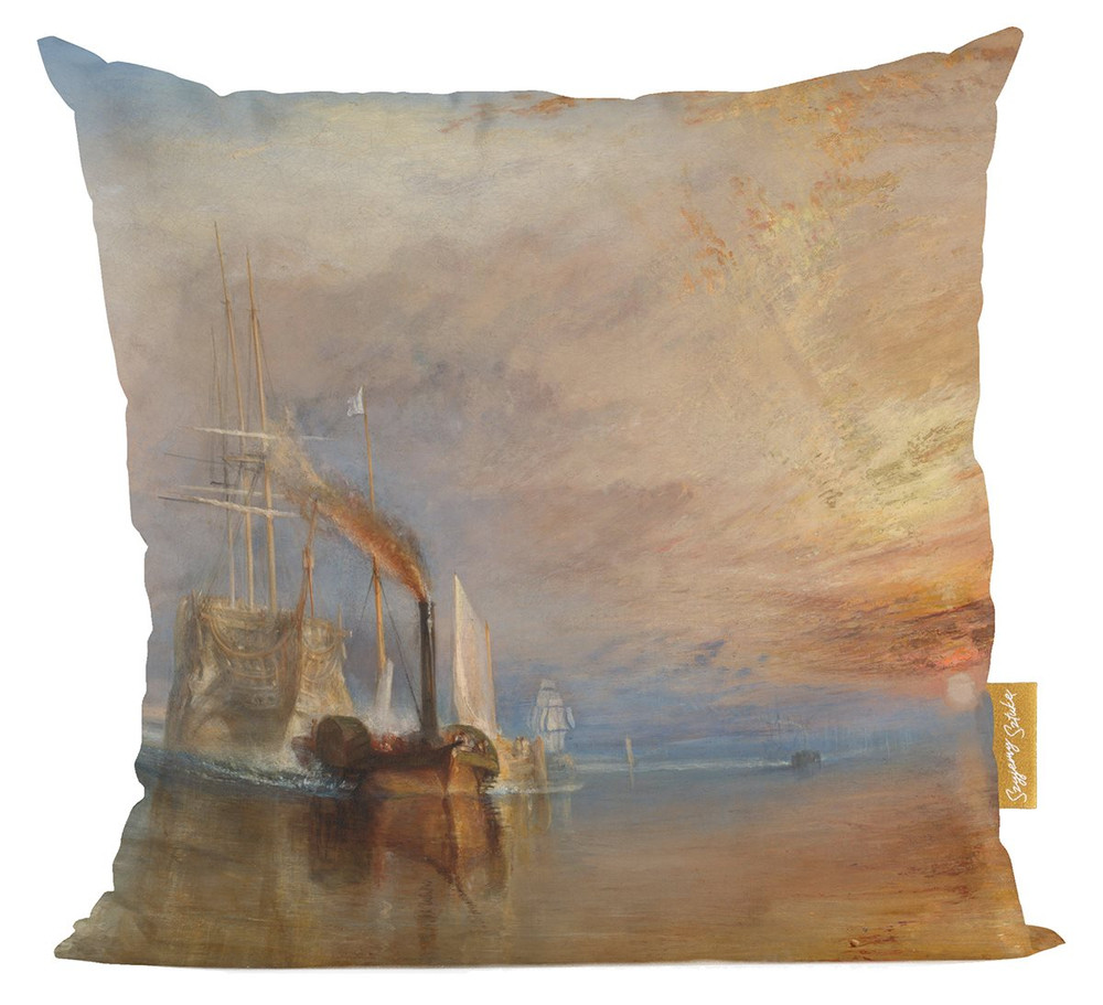 Poduszka Ostatnia droga Temeraire’a William Turner