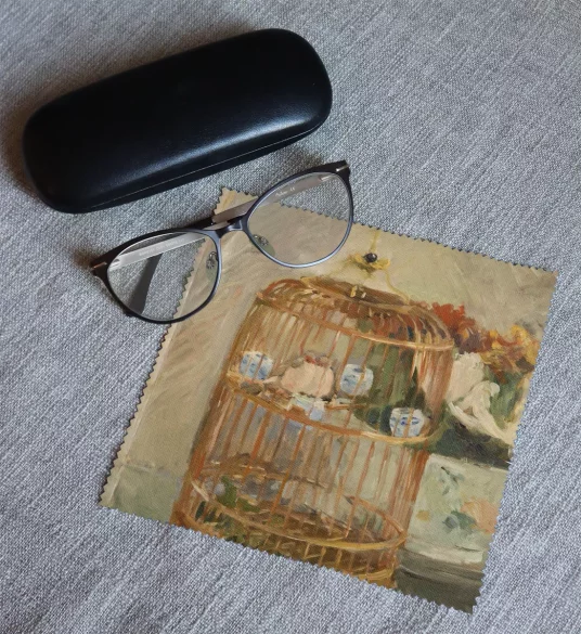 Ściereczka do okularów Klatka Berthe Morisot