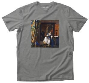 Koszulka z naszywką Alegoria wiary Jan Vermeer