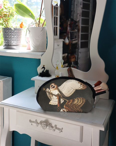 Kosmetyczka Barn Owl, Tyto Alba James Audubon