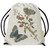 Great Blue Butterflies and Red Fruits
