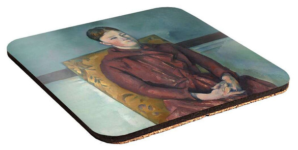 Podkładka pod kubek Madame Cezanne w żółtym fotelu Paul Cezanne