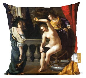 Poduszka Batszeba w swojej kąpieli Artemisia Gentileschi