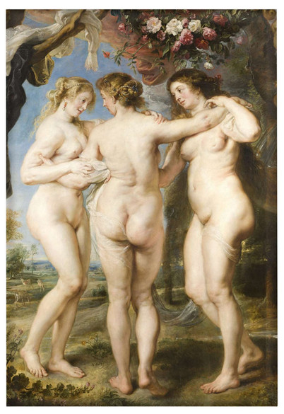 Magnes Trzy Gracje Peter Paul Rubens
