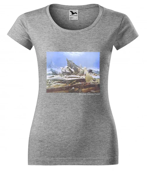 Bluzka damska Morze lodu Caspar David Friedrich