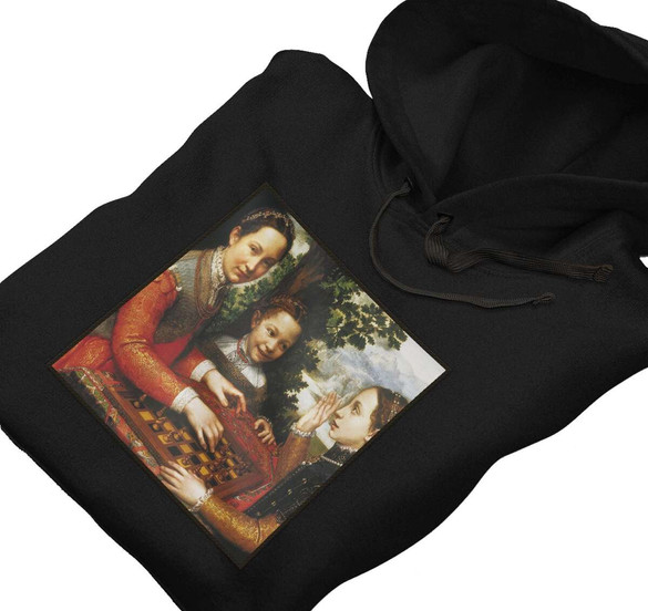 Bluza z naszywką Gra w szachy Sofonisba Anguissola