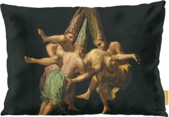 Poduszka Lot czarowników Francisco Goya 60x40 cm