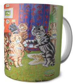 Kubek Herbata dla kota Louis Wain