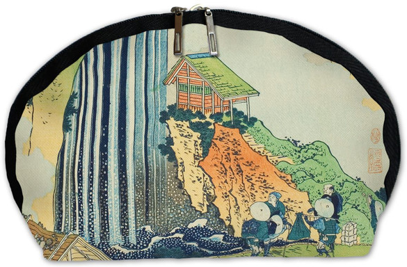 Kosmetyczka Wodospad Ono na drodze Kisokaidō Katsushika Hokusai