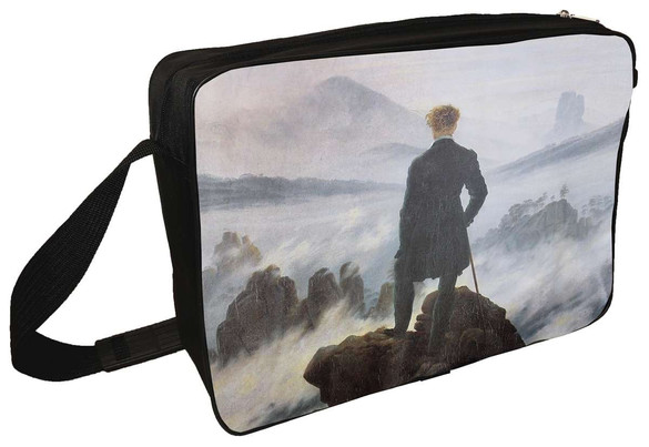 Torba na ramię Wędrowiec nad morzem mgły Caspar David Friedrich