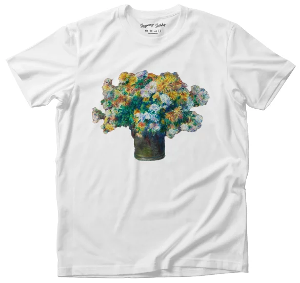 Koszulka Chryzantemy Pierre-Auguste Renoir