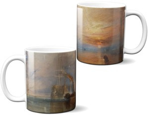 Kubek Ostatnia droga Temeraire’a William Turner