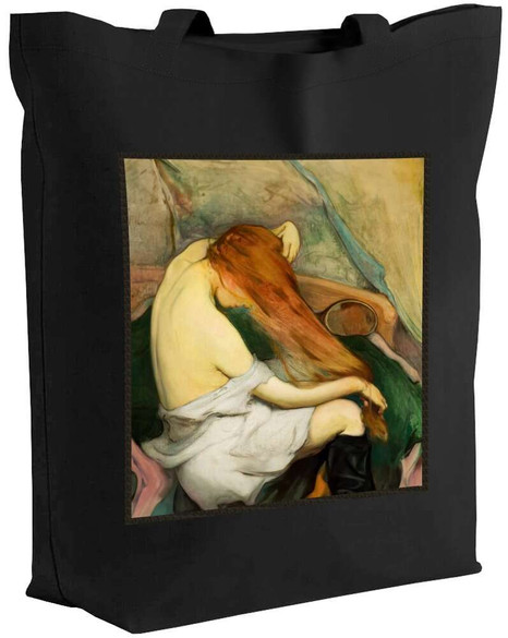 Torba z naszywką Czesząca się Władysław Ślewiński