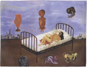 Podkładka na stół Szpital Henry'ego Forda Frida Kahlo