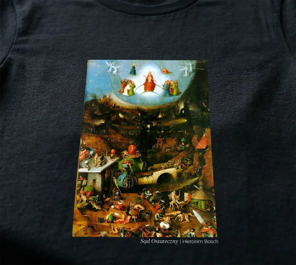 Bluzka damska Sąd Ostateczny Hieronim Bosch