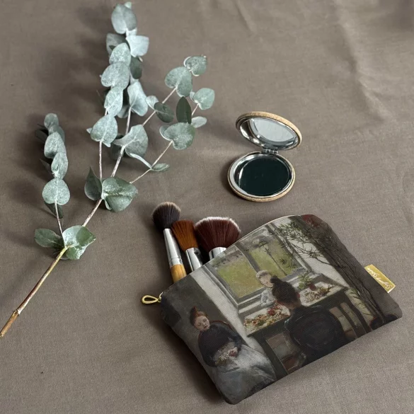 Kosmetyczka mini Kwiaciarki Olga Boznańska