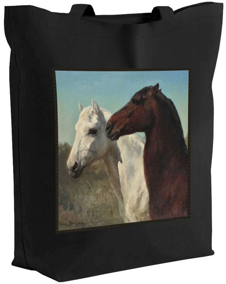 Torba z naszywką Dwa konie Rosa Bonheur