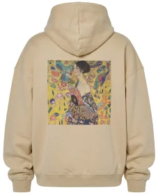 Bluza oversize Dama z wachlarzem Gustav Klimt