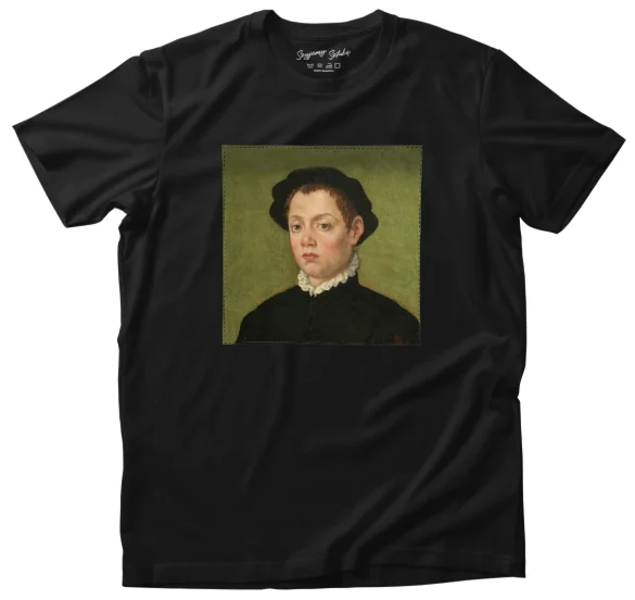 Koszulka z naszywką Młody człowiek Sofonisba Anguissola